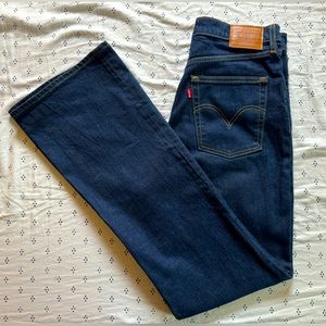 Levi's Dark Blue Boot Cut Jeans